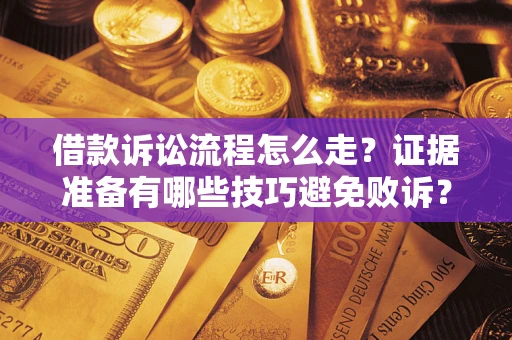 济南借款诉讼流程怎么走？证据准备有哪些技巧避免败诉？