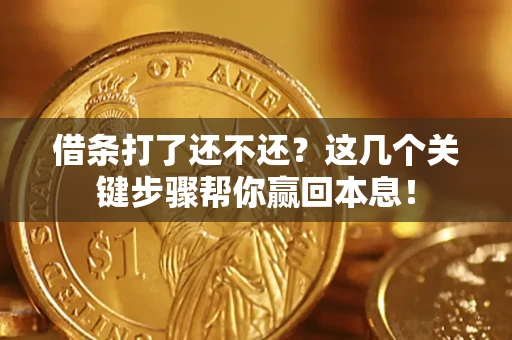 济南借条打了还不还？这几个关键步骤帮你赢回本息！