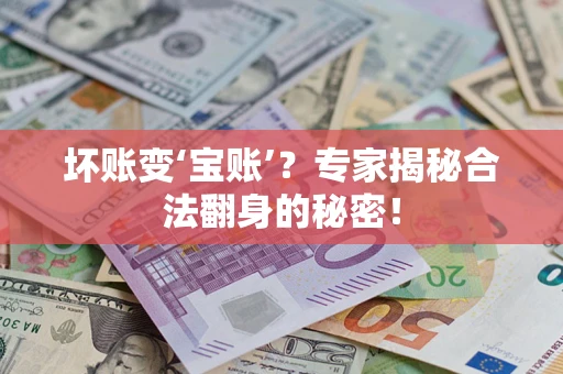 济南坏账变‘宝账’？专家揭秘合法翻身的秘密！