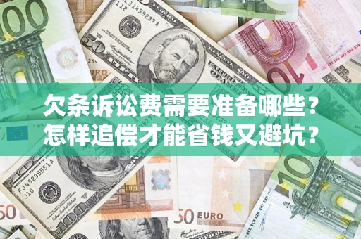 济南欠条诉讼费需要准备哪些？怎样追偿才能省钱又避坑？