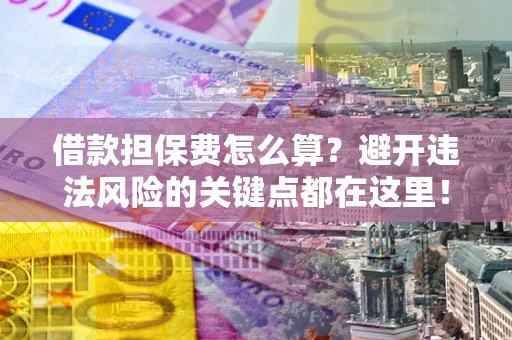 济南借款担保费怎么算？避开违法风险的关键点都在这里！