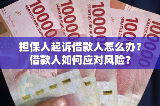 济南担保人起诉借款人怎么办？借款人如何应对风险？