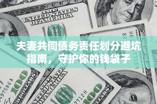 济南夫妻共同债务责任划分避坑指南，守护你的钱袋子