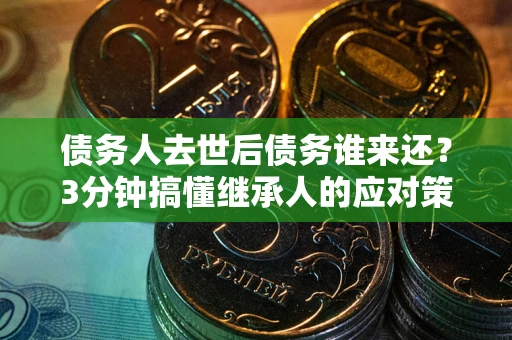 济南债务人去世后债务谁来还？3分钟搞懂继承人的应对策略